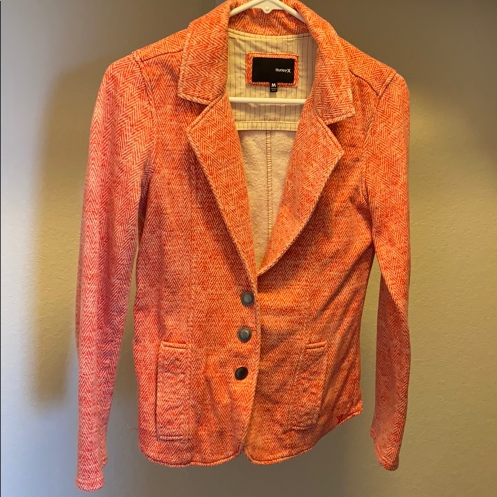 Hurley knit blazer